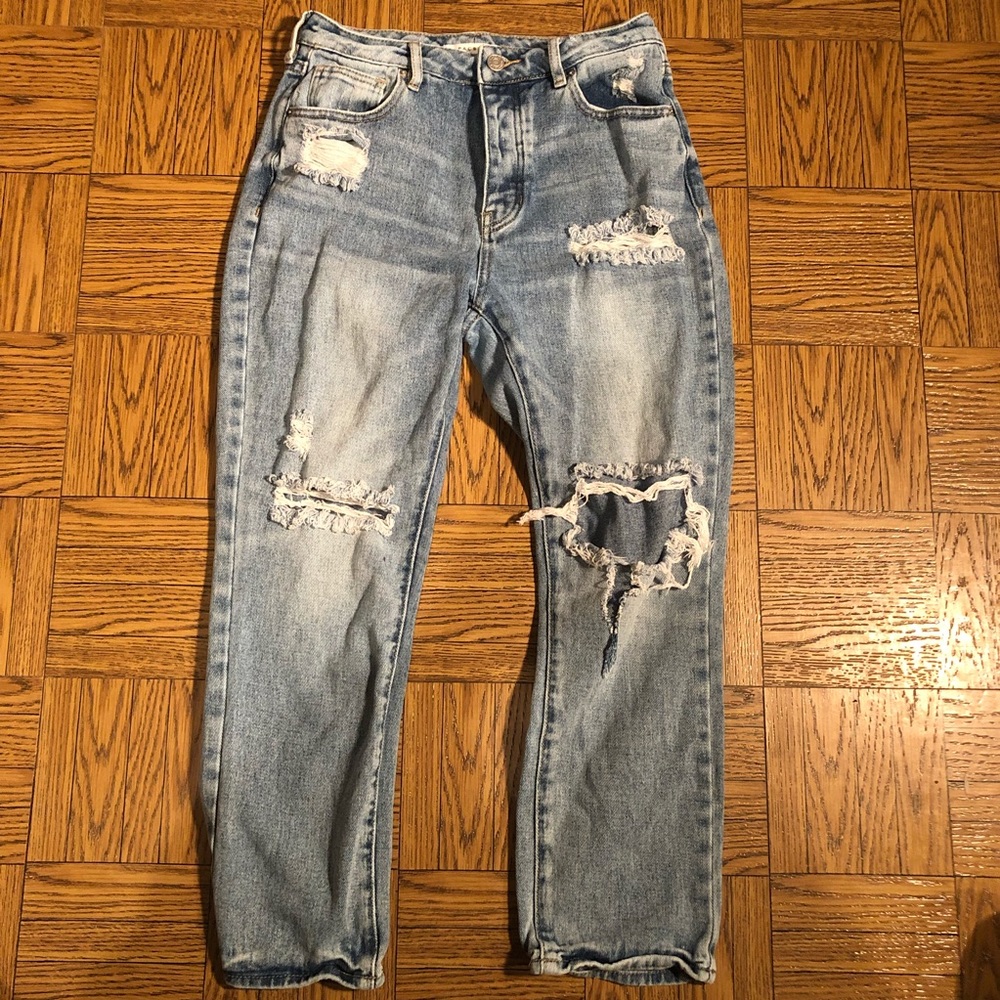 Distressed PacSun Mom Jeans
